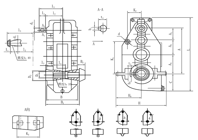 ZSC（A）减速机装配图